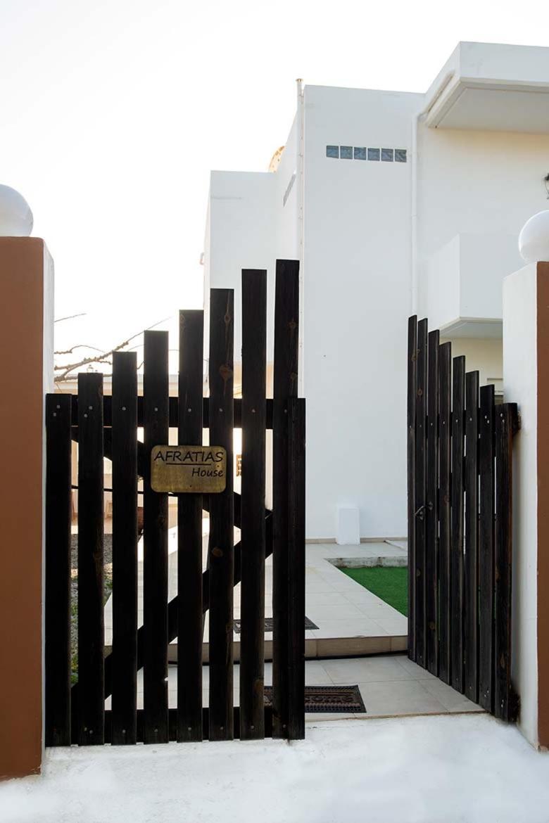 Afrathias Beachhouse - Cretan Hideaway كالاماكي المظهر الخارجي الصورة